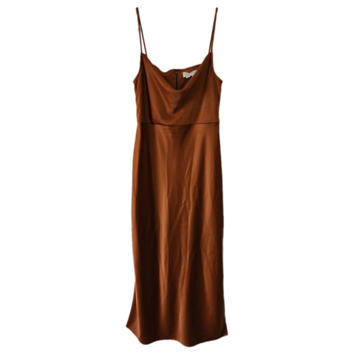 Pre-owned Sachin & Babi Mid-length Dress In Brown