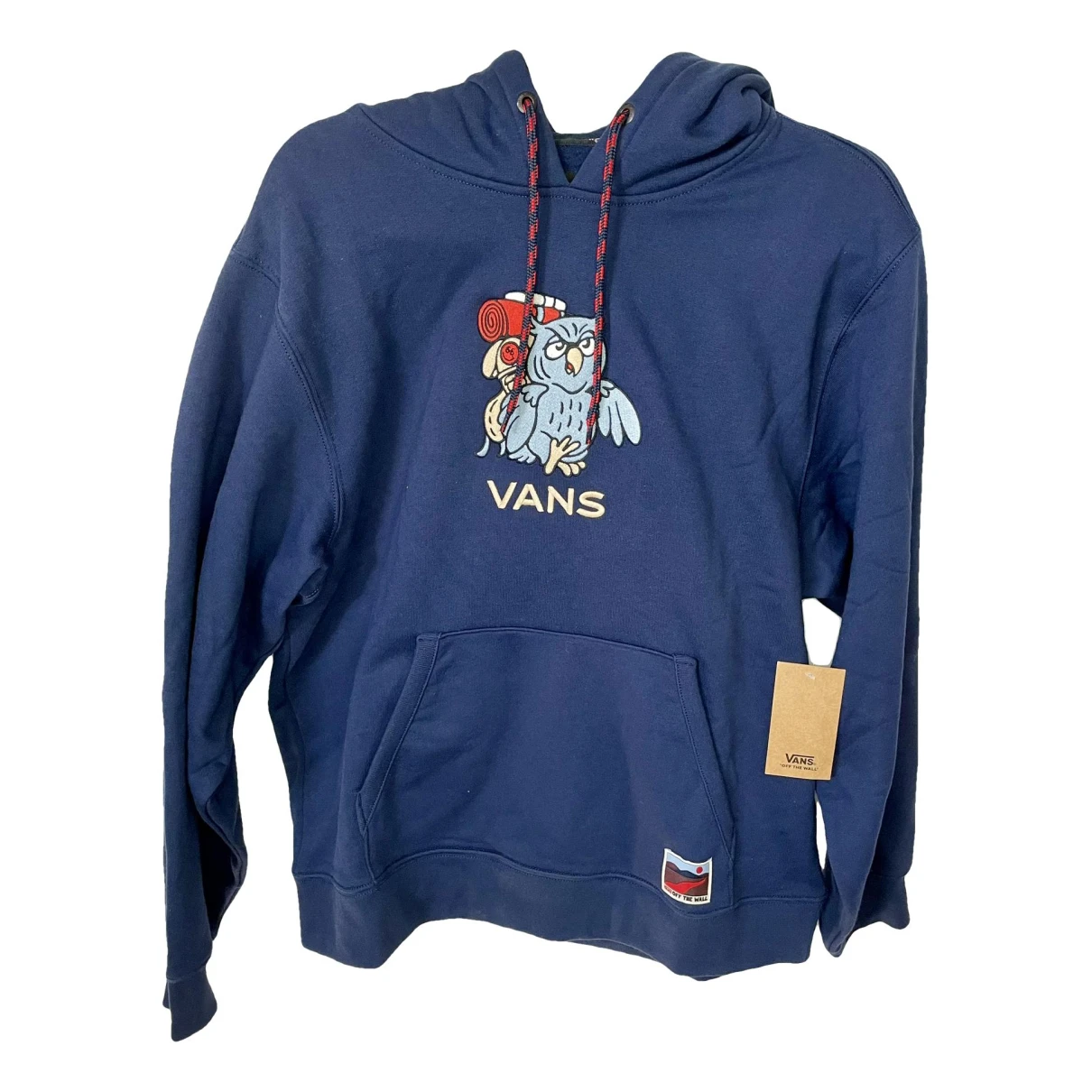 Pre-owned Vans Sweatshirt In Navy