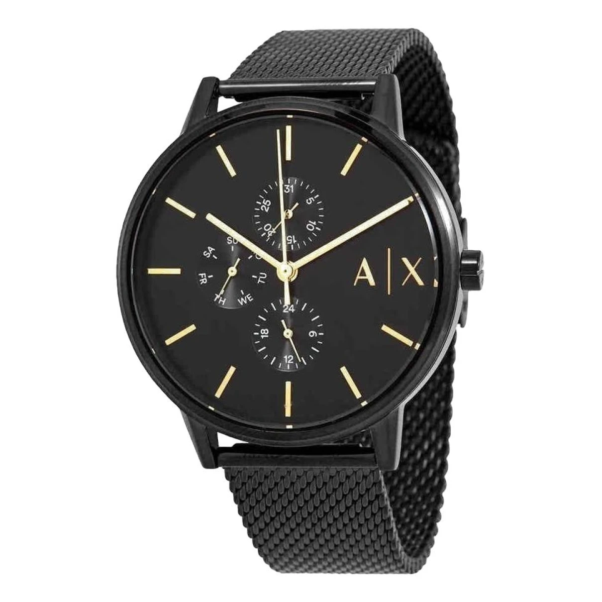 Pre-owned Armani Exchange Watch In Multicolour