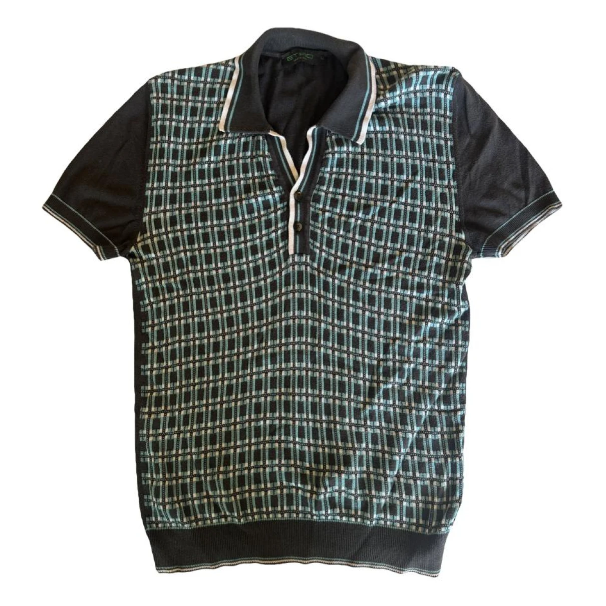 Pre-owned Etro Polo Shirt In Brown