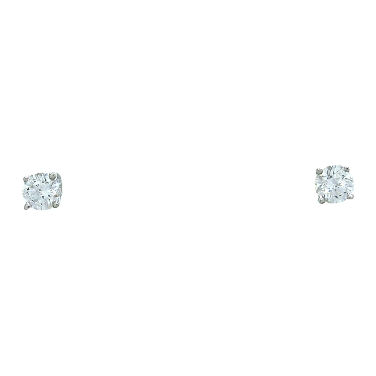 Pre-owned Tiffany & Co Platinum Earrings In Silver