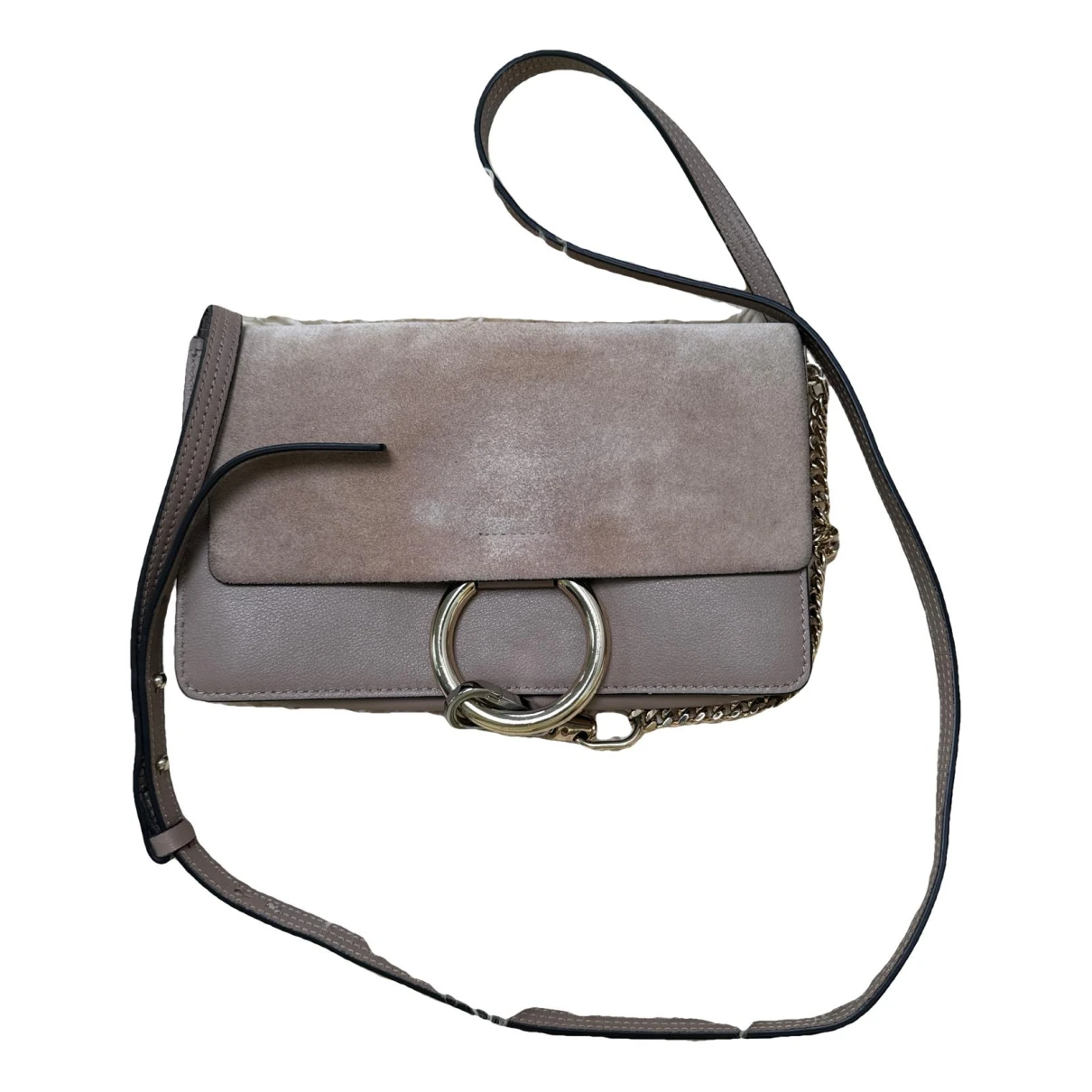 Pre-owned Chloé Faye Leather Crossbody Bag In Other