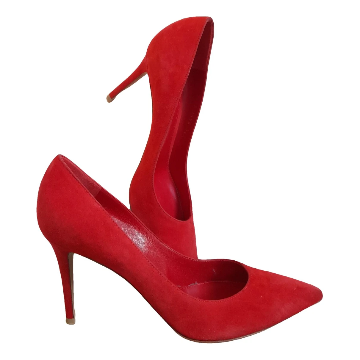 Pre-owned Gianvito Rossi Gianvito Heels In Red
