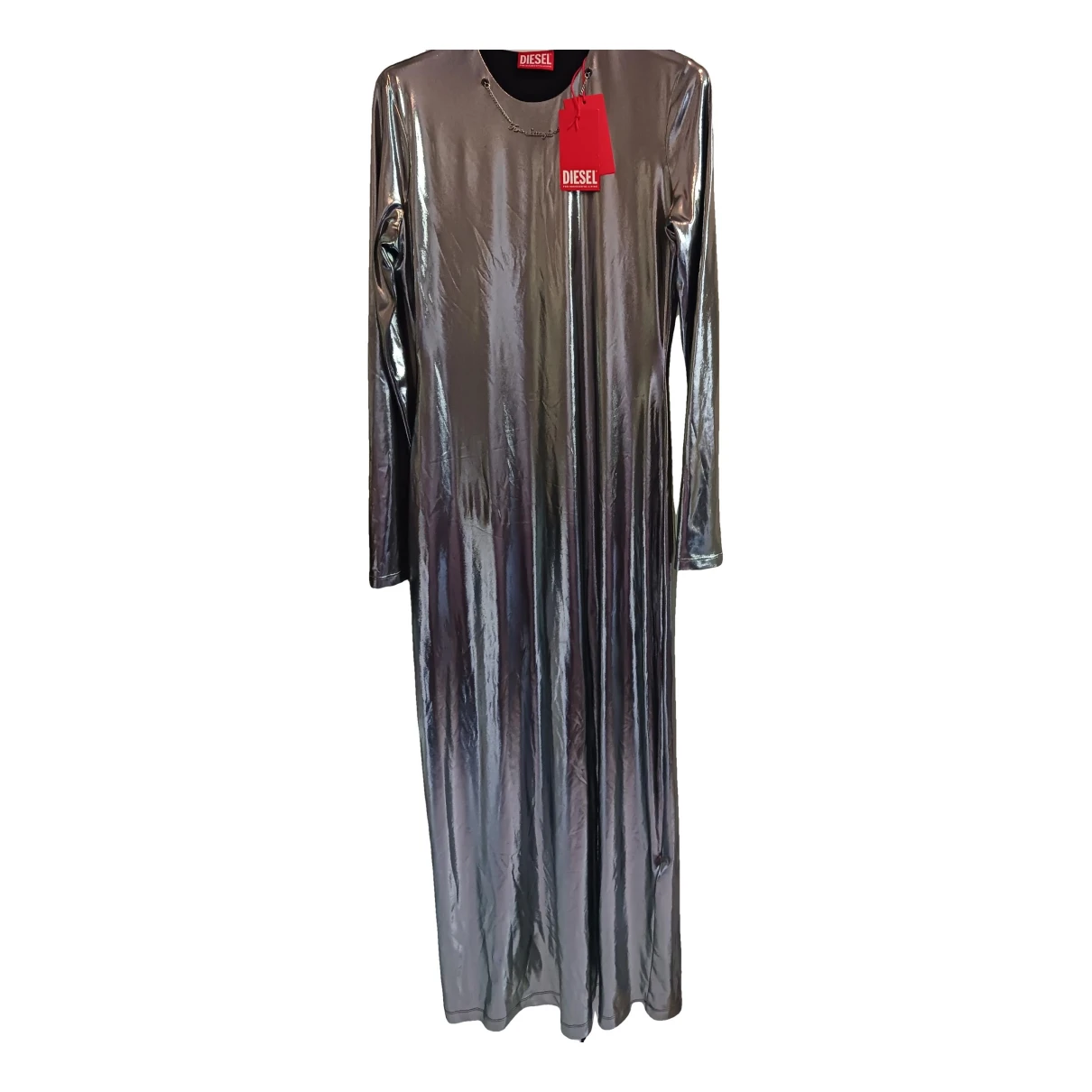 Pre-owned Diesel Maxi Dress In Anthracite