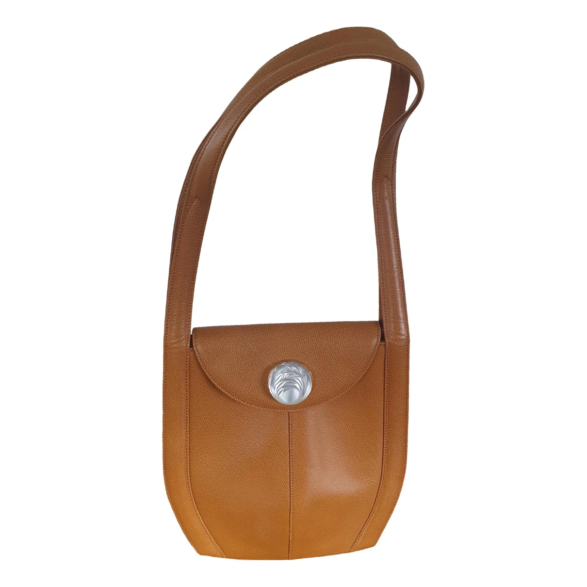 Pre-owned Lalique Leather Handbag In Brown