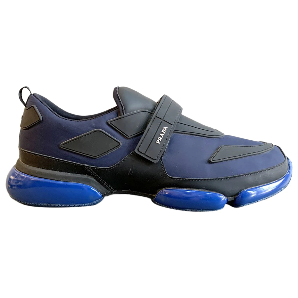Pre-owned Prada Cloudbust Low Trainers In Blue
