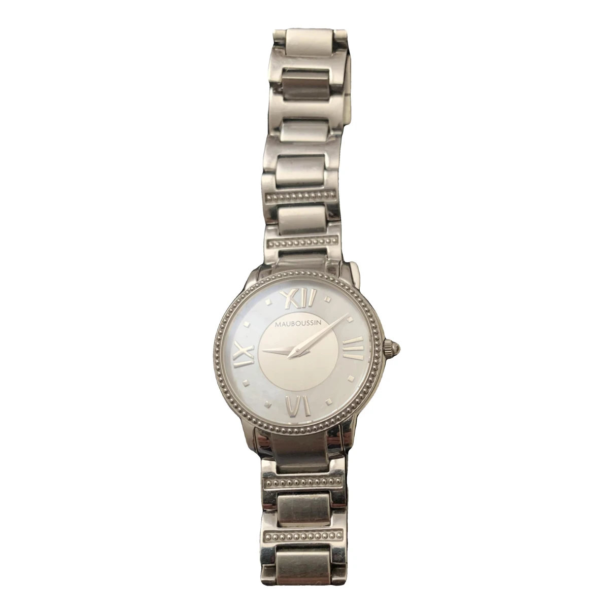 Pre-owned Mauboussin Silver Watch