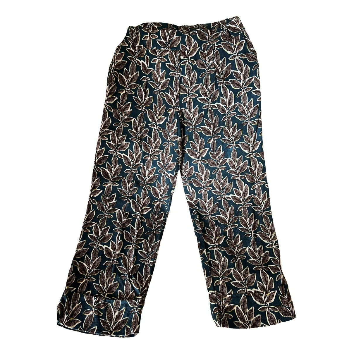 Pre-owned Dixie Large Pants In Green