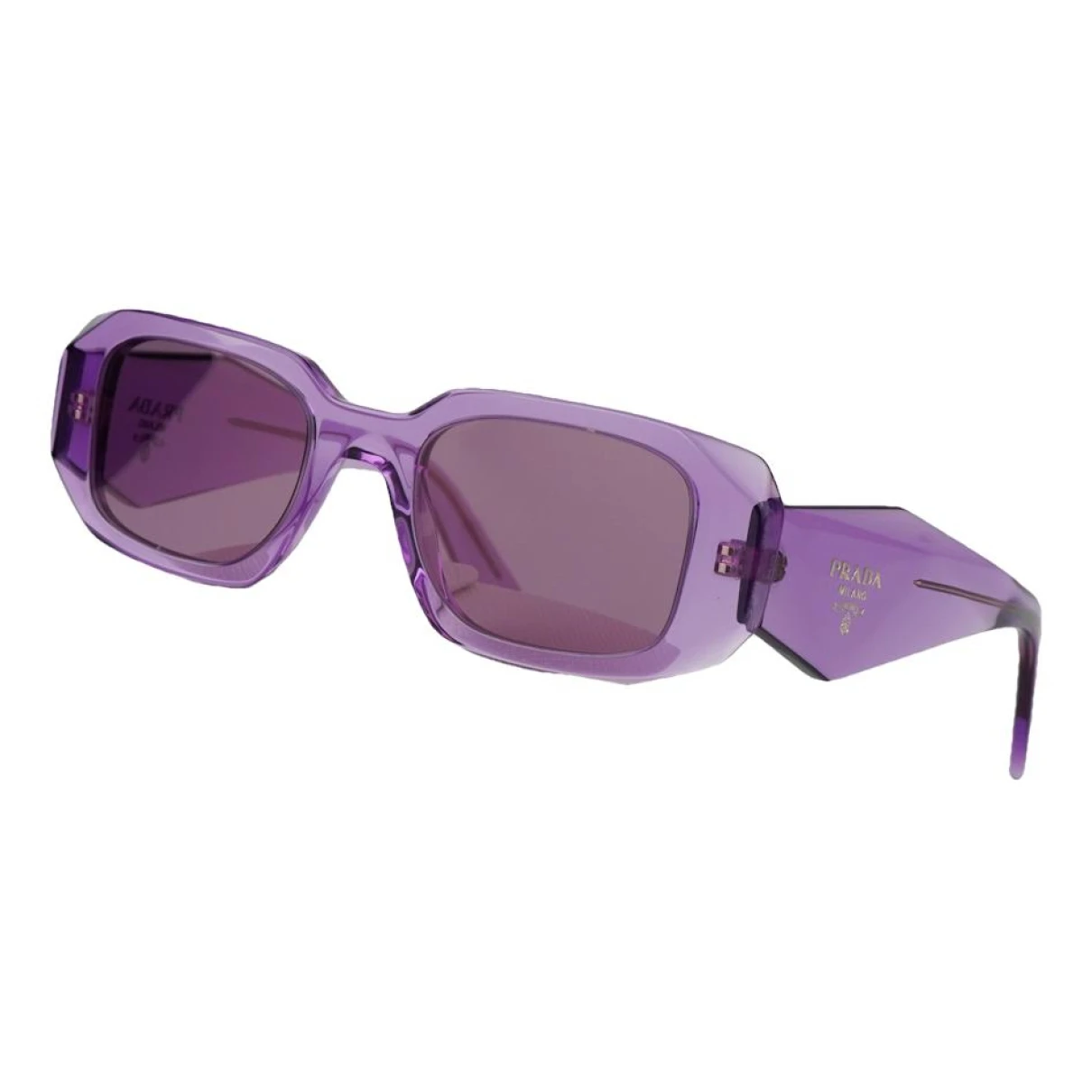 Pre-owned Prada Sunglasses In Purple