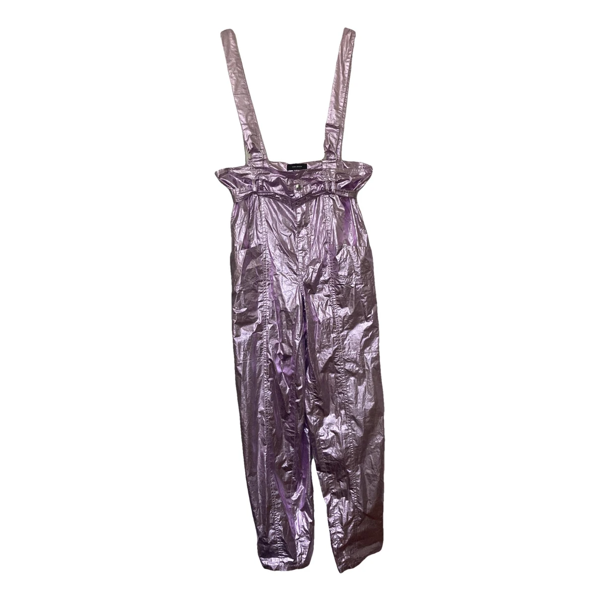 Pre-owned Isabel Marant Jumpsuit In Metallic