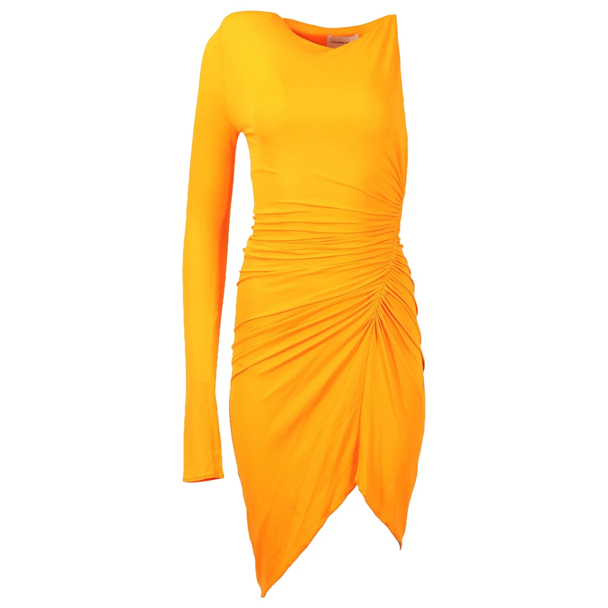 Pre-owned Alexandre Vauthier Mini Dress In Orange