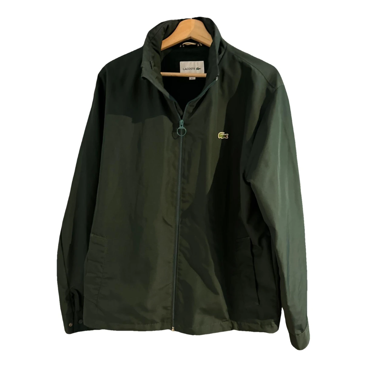 Pre-owned Lacoste Jacket In Green