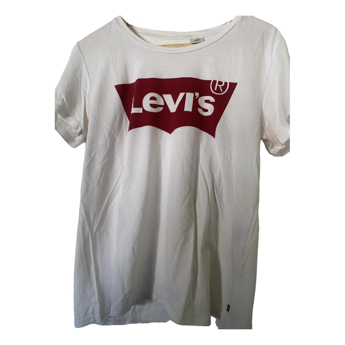 Pre-owned Levi's T-shirt In White