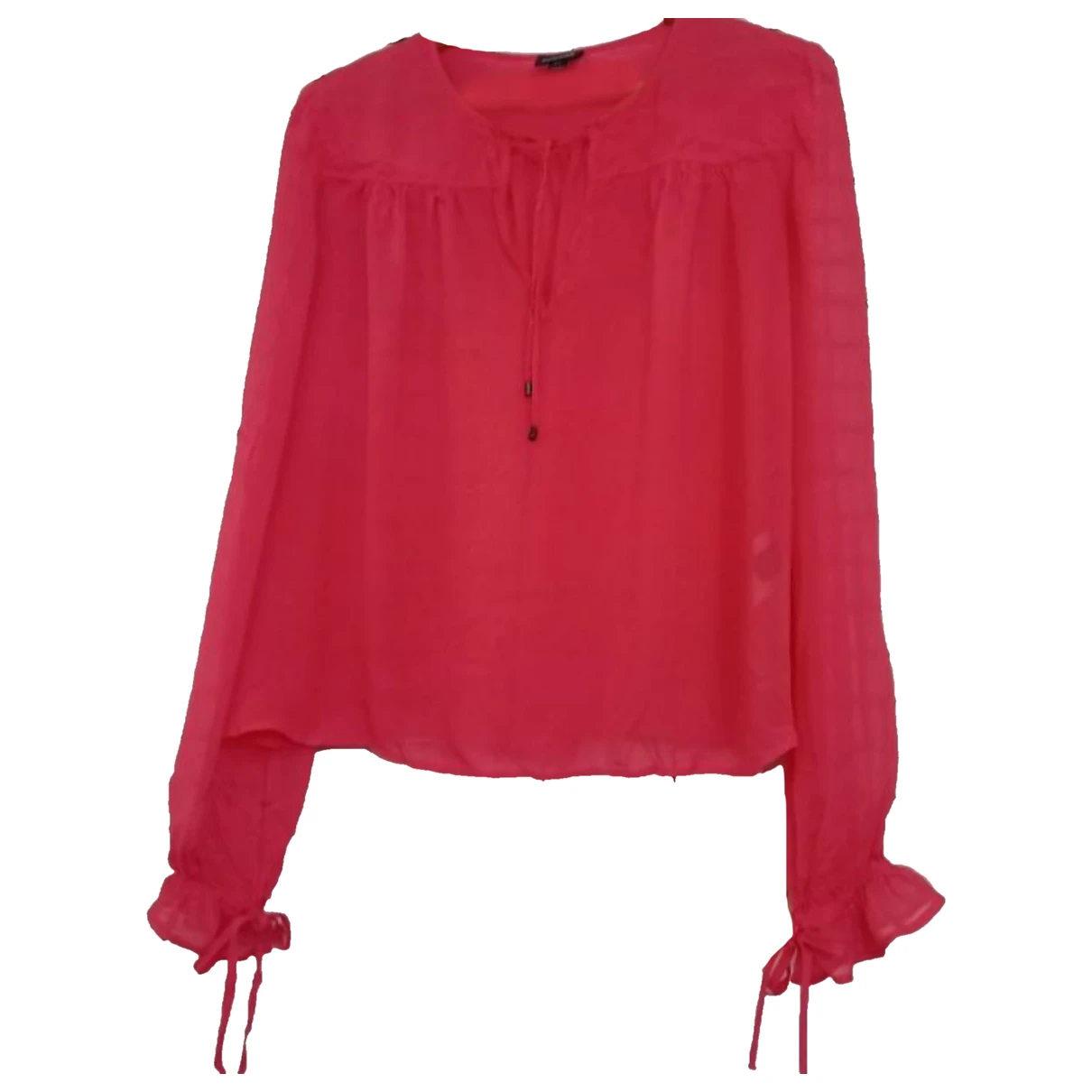 Pre-owned Just Cavalli Blouse In Red