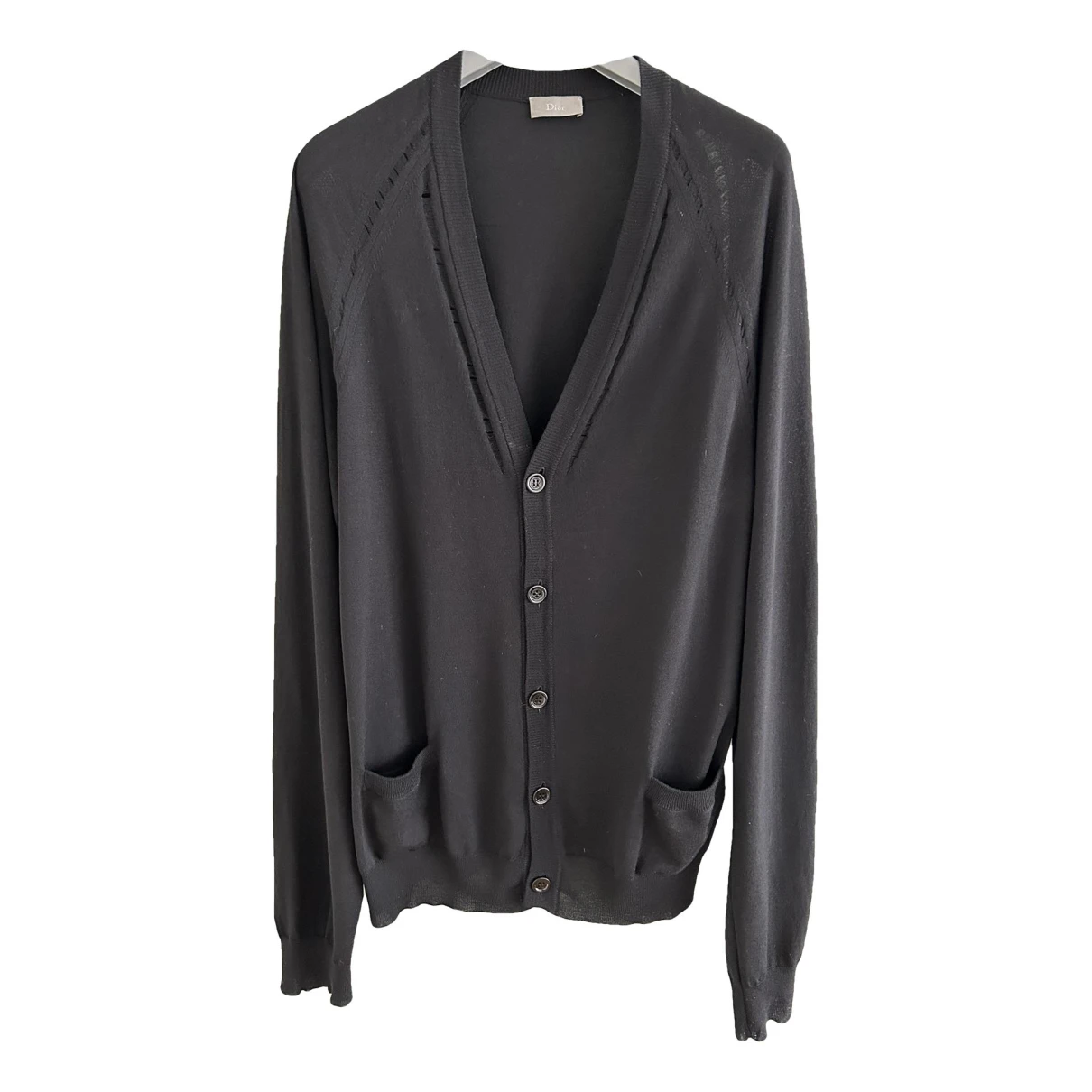Pre-owned Dior Wool Vest In Black