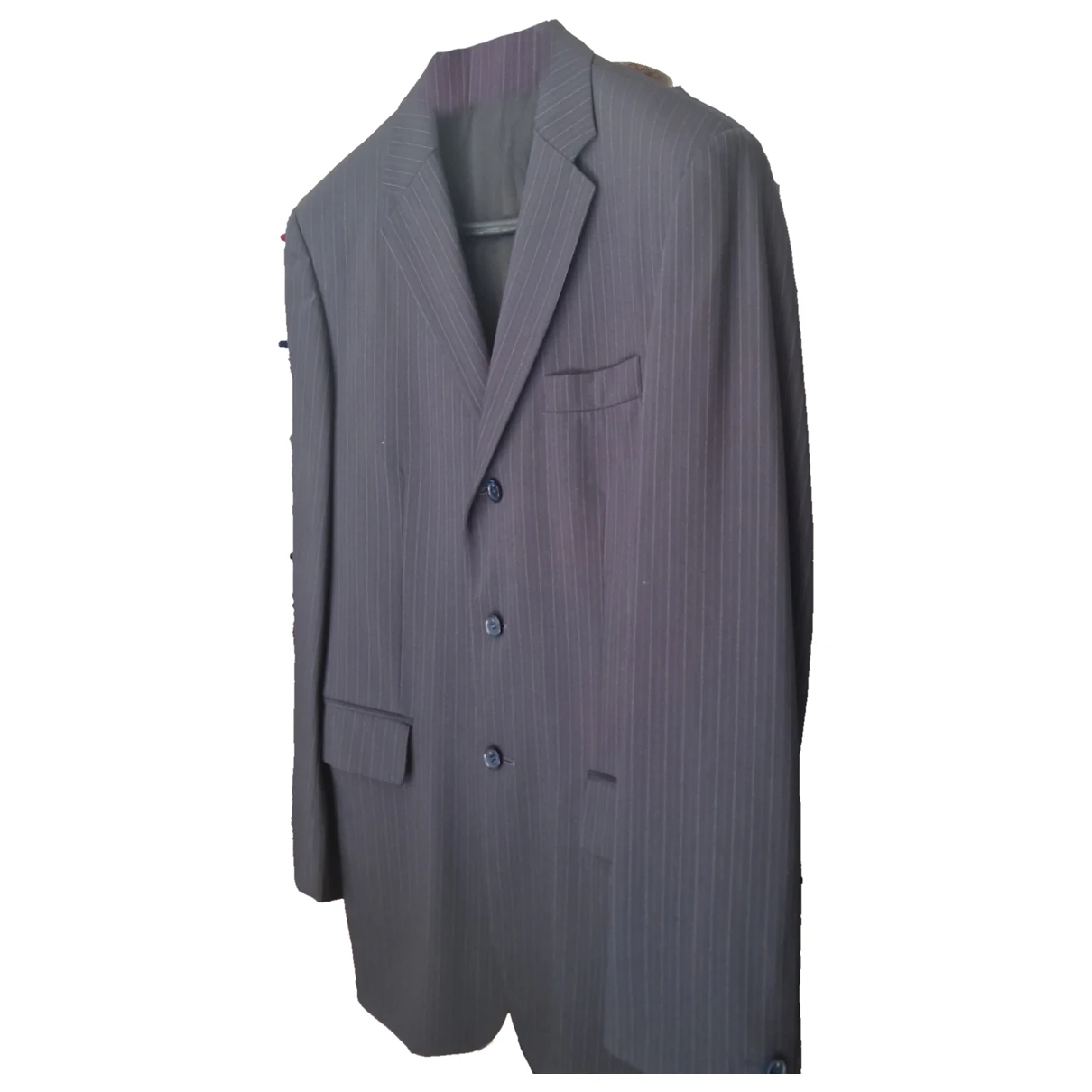 Pre-owned John Richmond Wool Suit In Blue