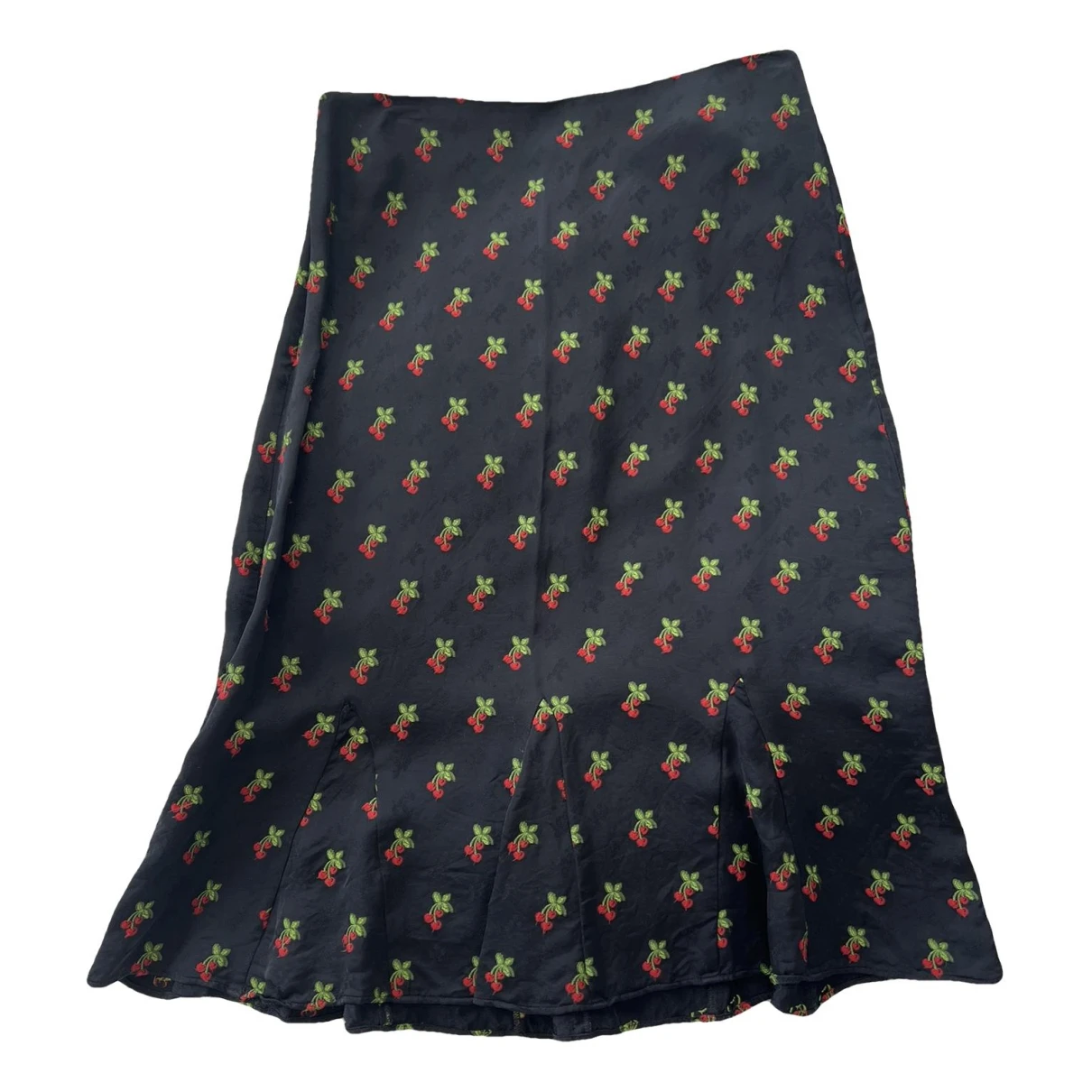 Pre-owned Kitri Mid-length Skirt In Black