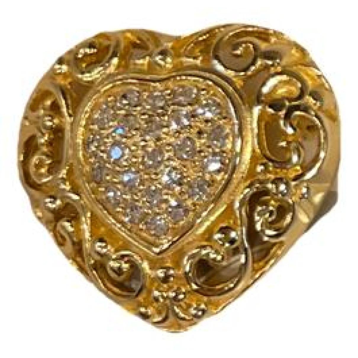Pre-owned Dior Yellow Gold Pin & Brooche
