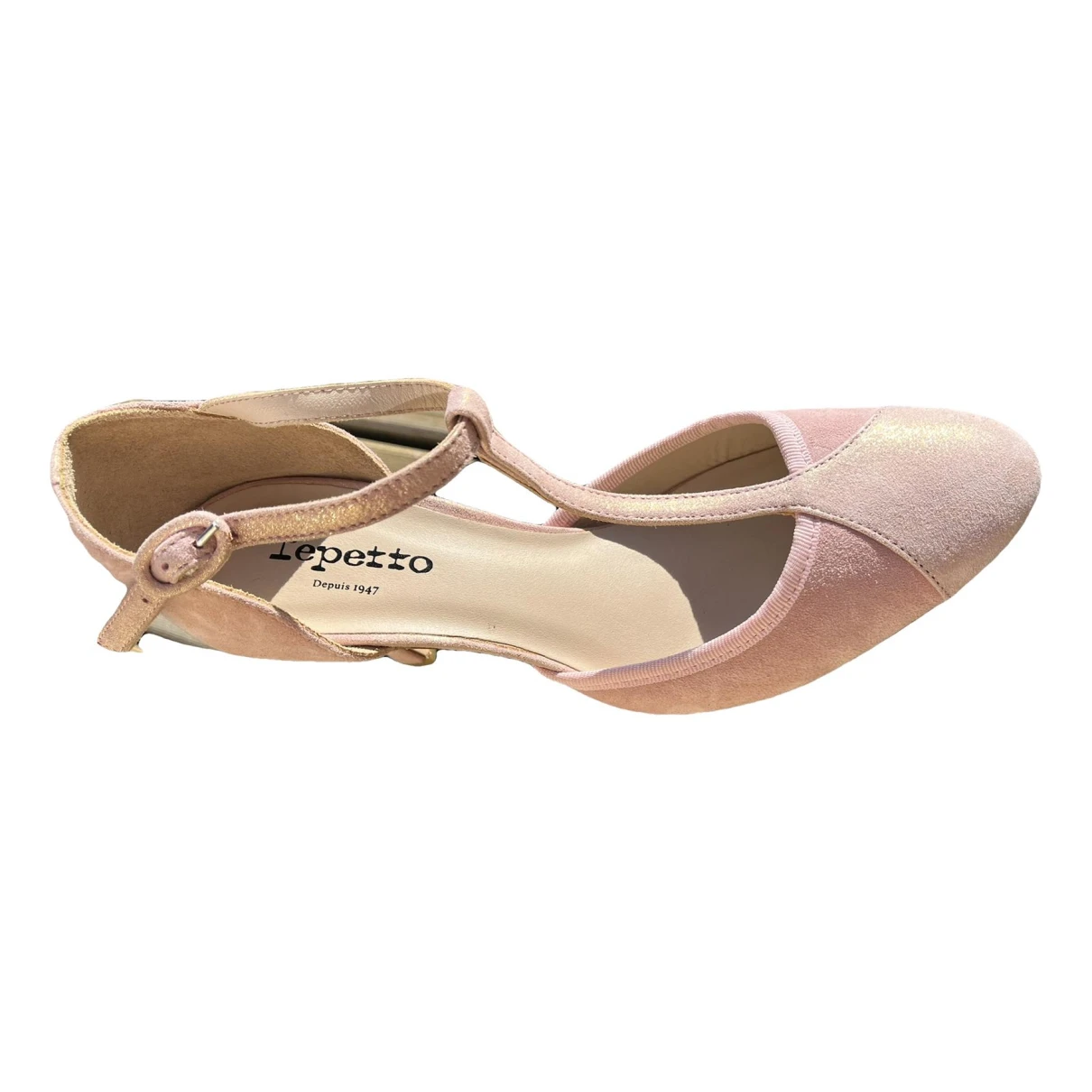 Pre-owned Repetto Leather Heels In Pink
