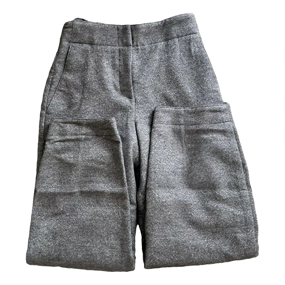Pre-owned Emporio Armani Large Pants In Grey