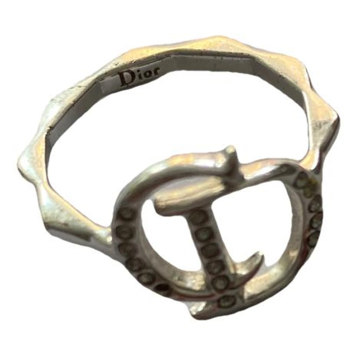 Pre-owned Dior Ring In Silver