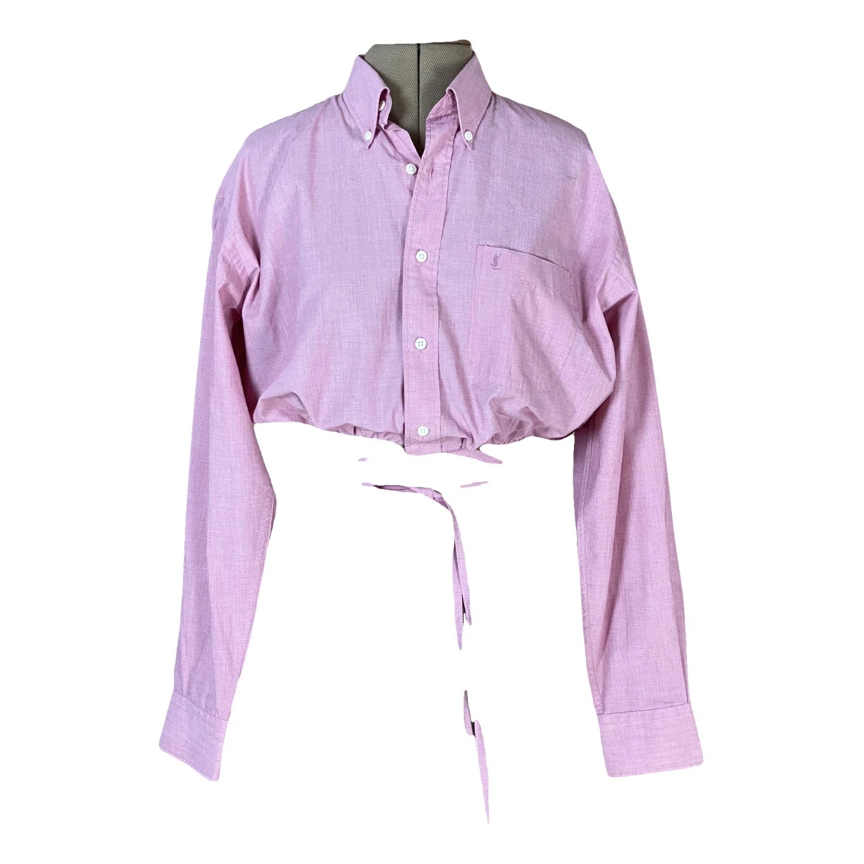 Pre-owned Saint Laurent Shirt In Pink