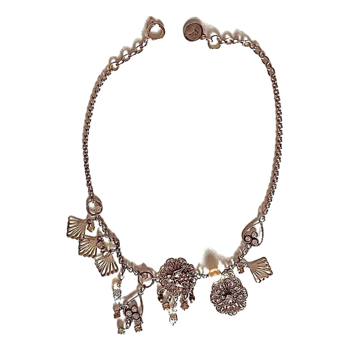Pre-owned Reminiscence Necklace In Silver