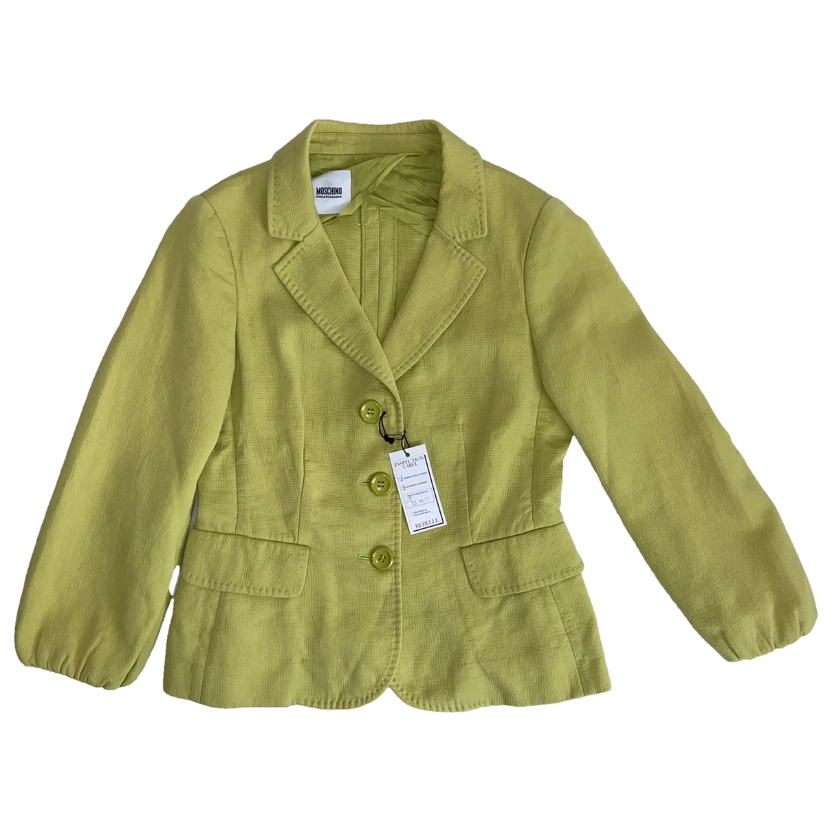 Pre-owned Moschino Cheap And Chic Blazer In Green