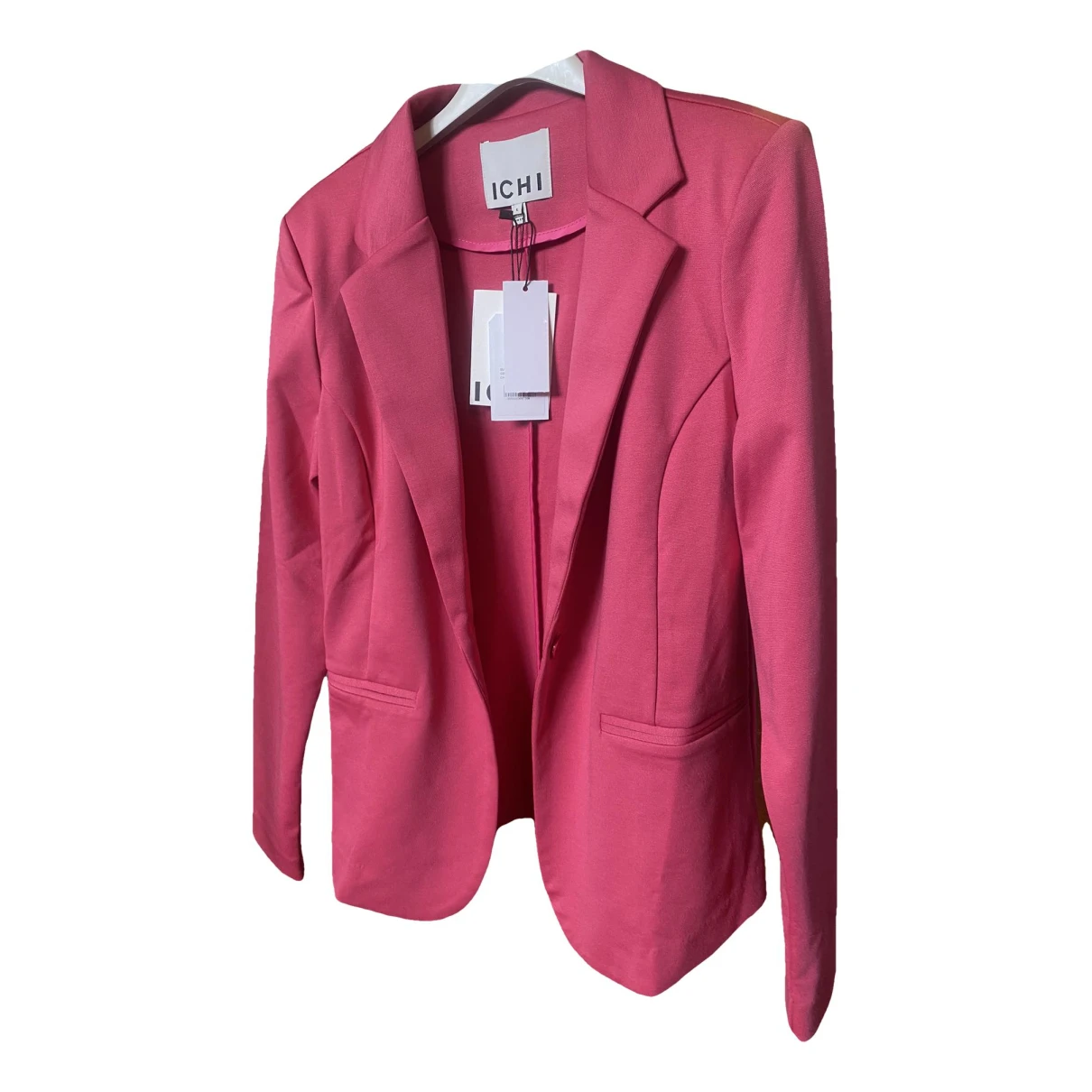Pre-owned Ichi Cardigan In Pink
