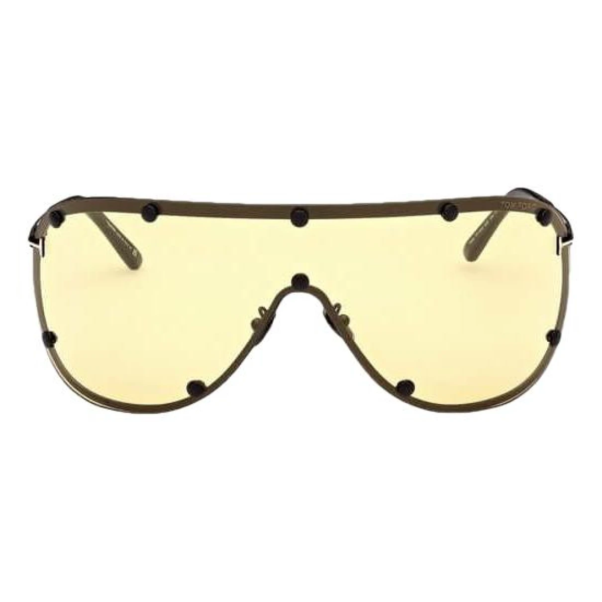 Pre-owned Tom Ford Oversized Sunglasses In Yellow