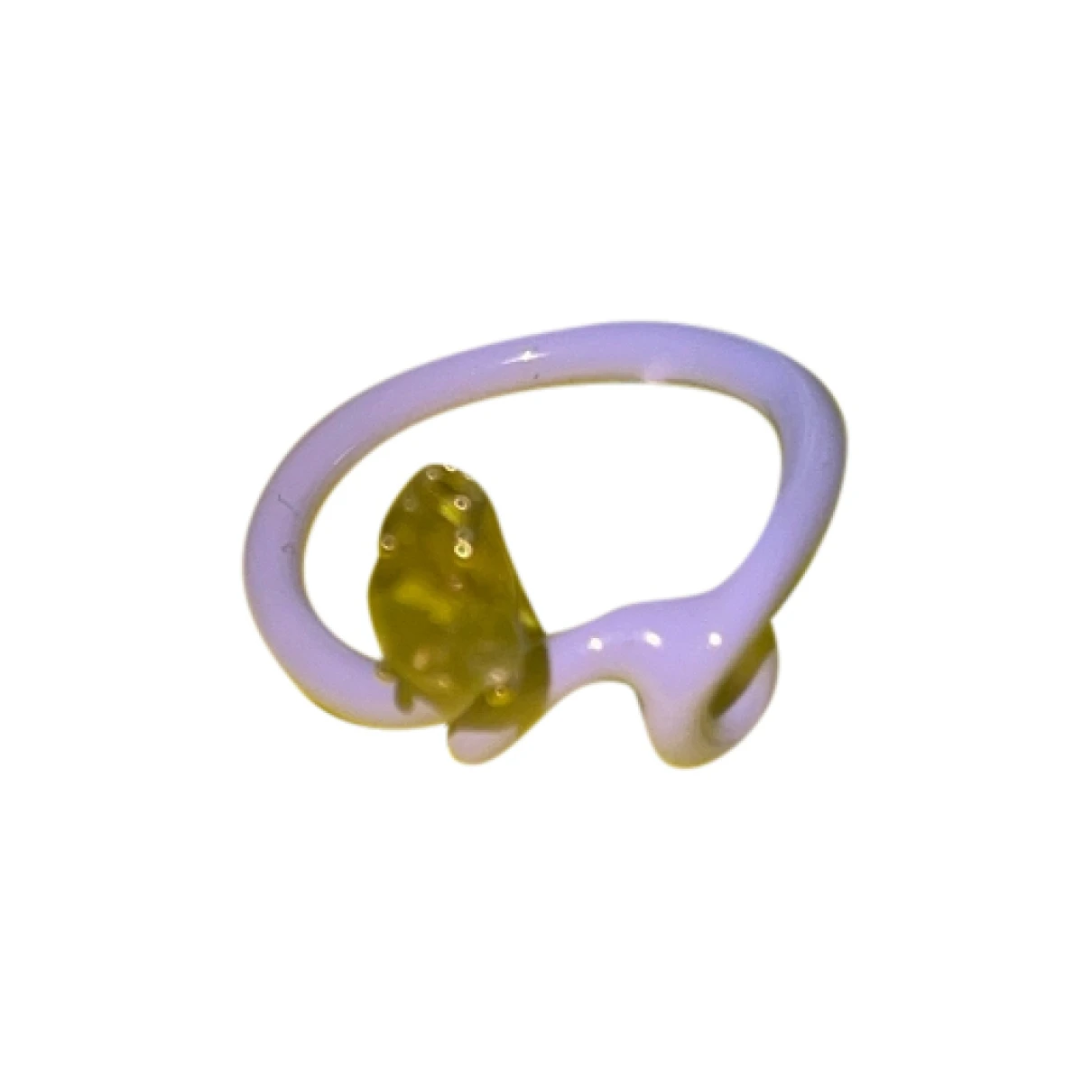 Pre-owned Bea Bongiasca Ring In Purple