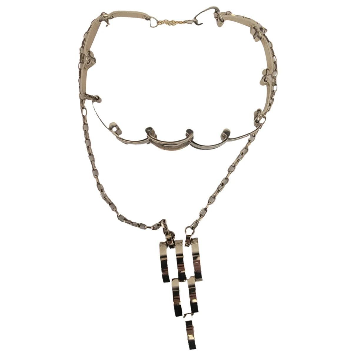 Pre-owned Jean Paul Gaultier Necklace In Gold
