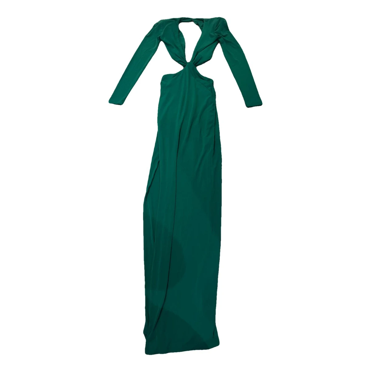 Pre-owned Nookie Maxi Dress In Green