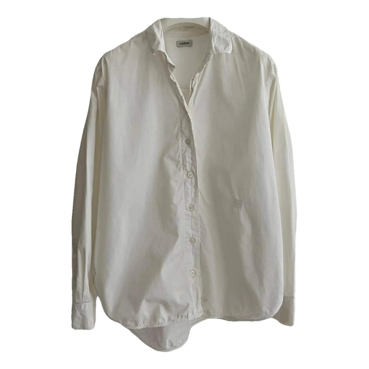 Pre-owned Totême Capri Shirt In White