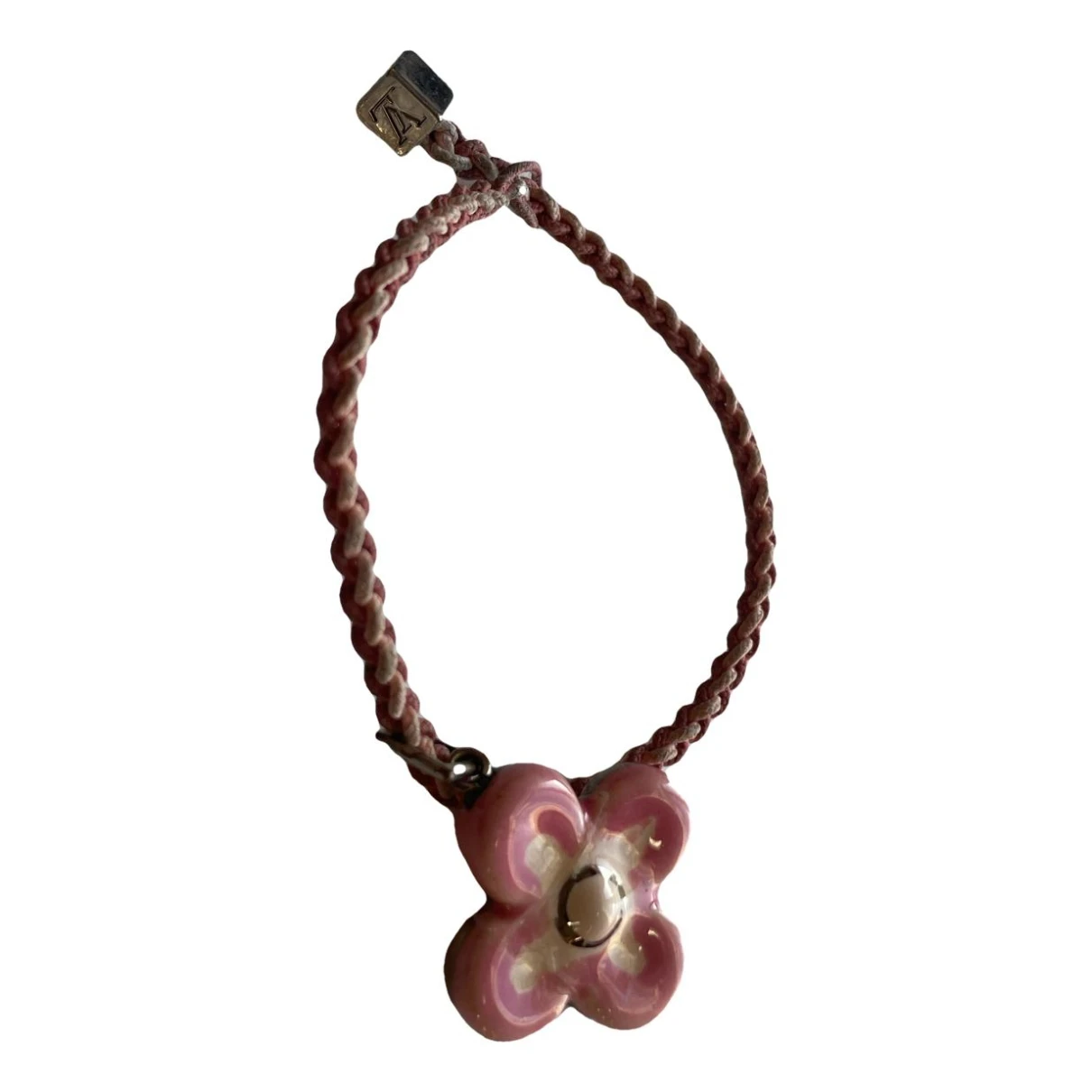 Pre-owned Louis Vuitton For Unicef Ceramic Bracelet In Pink