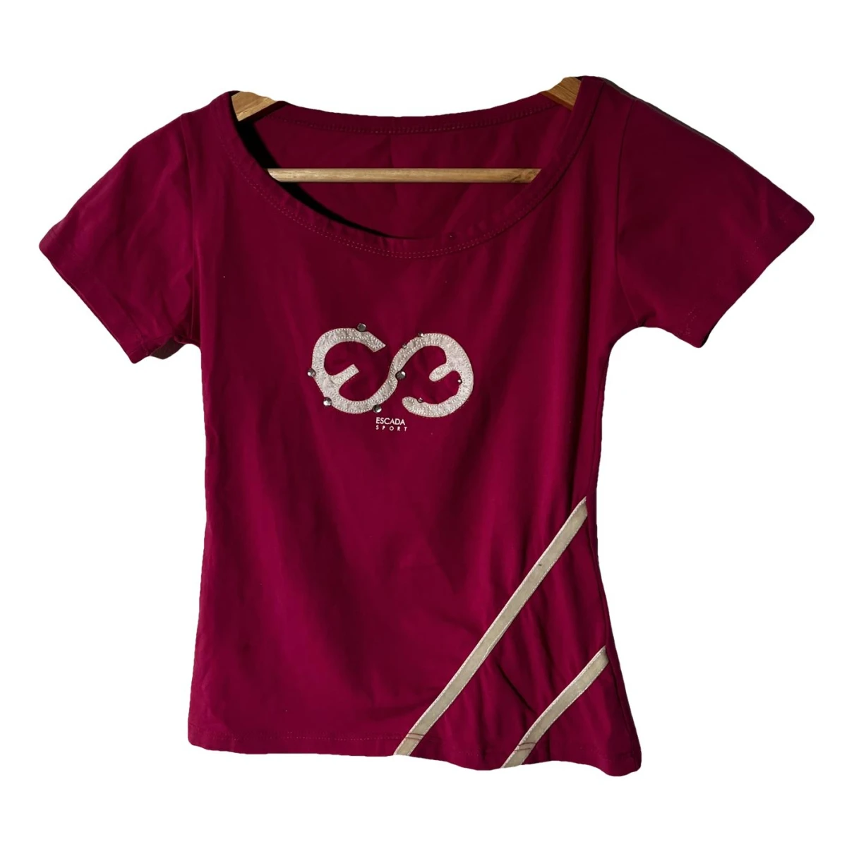Pre-owned Escada T-shirt In Pink