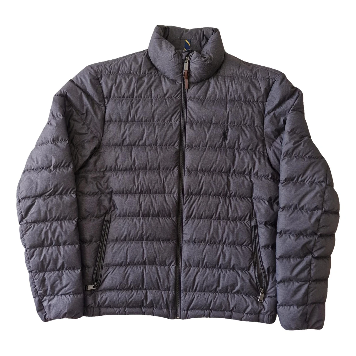 Pre-owned Polo Ralph Lauren Puffer In Grey
