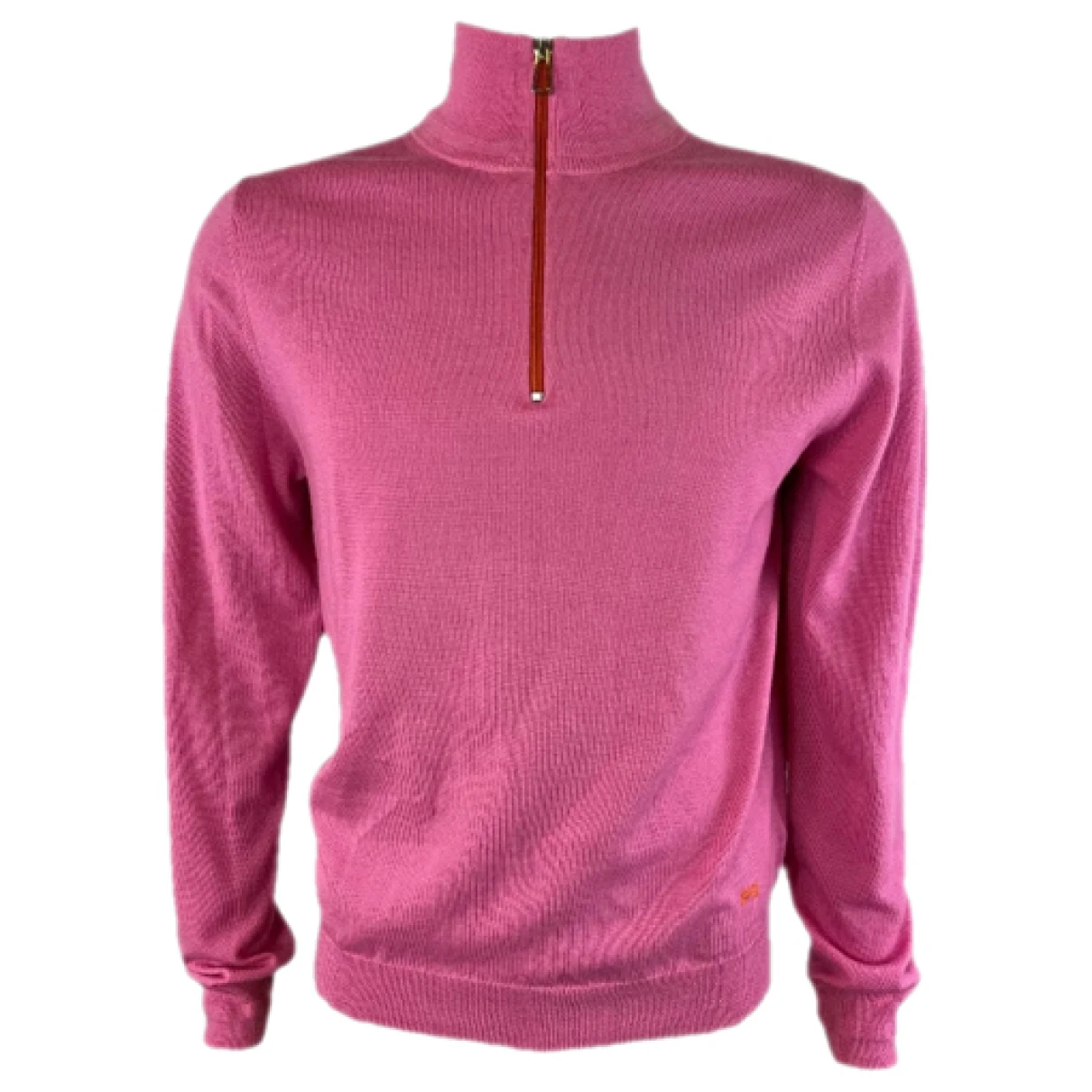 Pre-owned Paul Smith Wool Pull In Pink