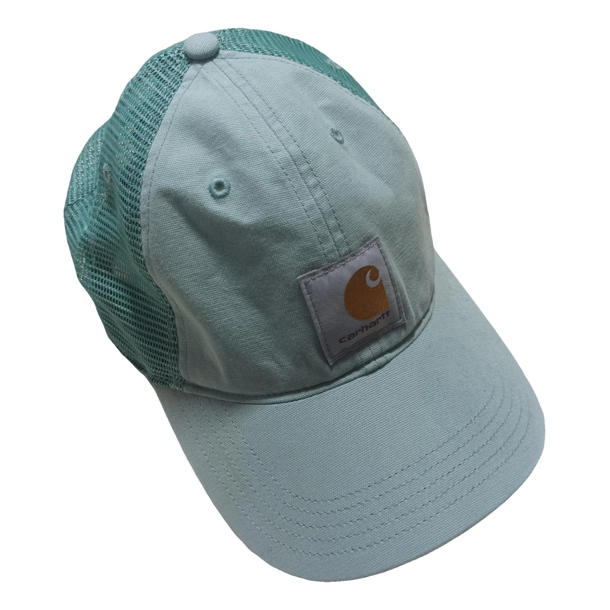 Pre-owned Carhartt Hat In Turquoise
