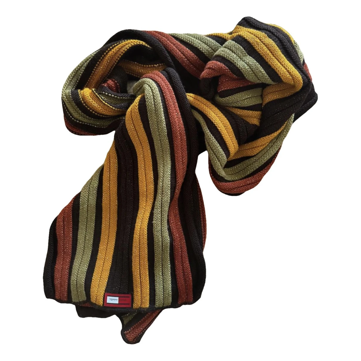 Pre-owned Tommy Hilfiger Wool Scarf In Other