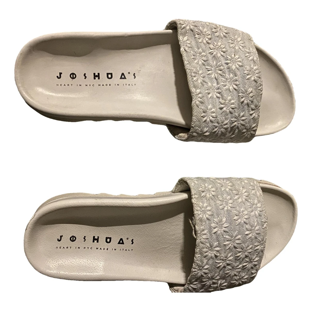 Pre-owned Joshua Sanders Cloth Mules & Clogs In Other