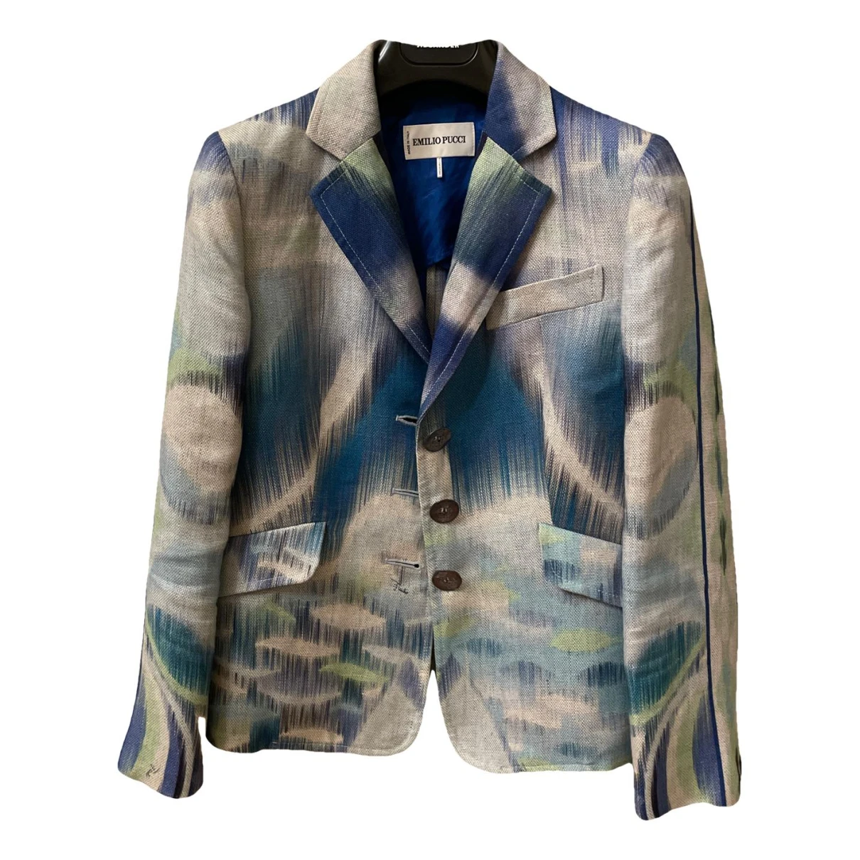 Pre-owned Emilio Pucci Linen Blazer In Other