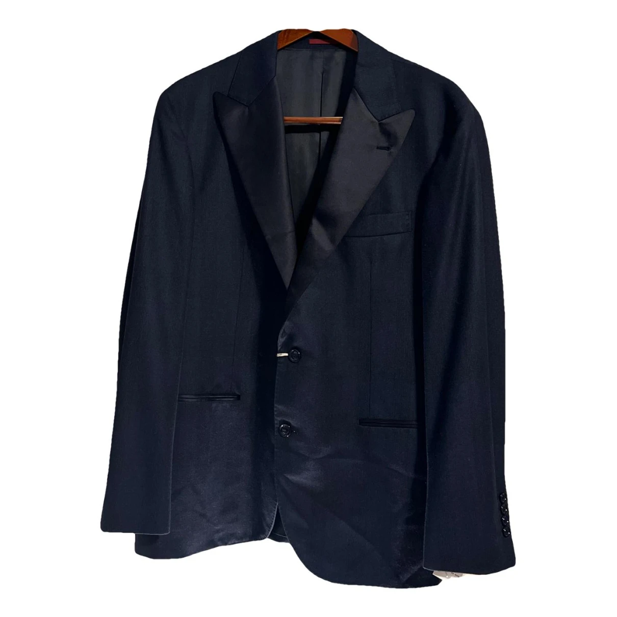 Pre-owned Brunello Cucinelli Wool Suit In Blue