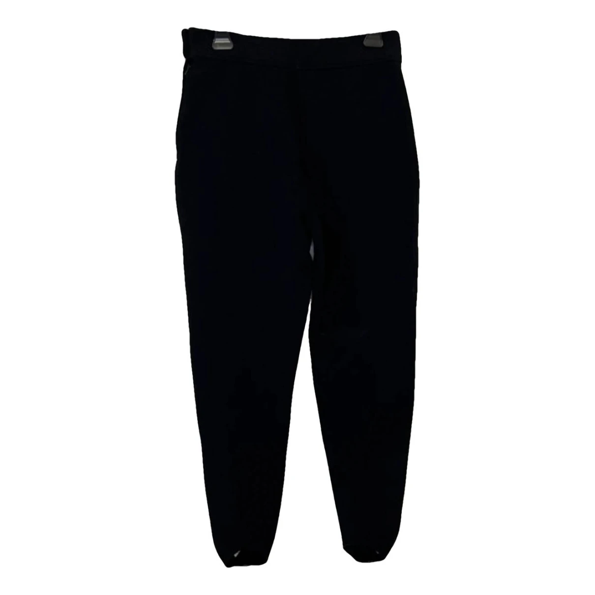 Pre-owned Valentino Trousers In Black