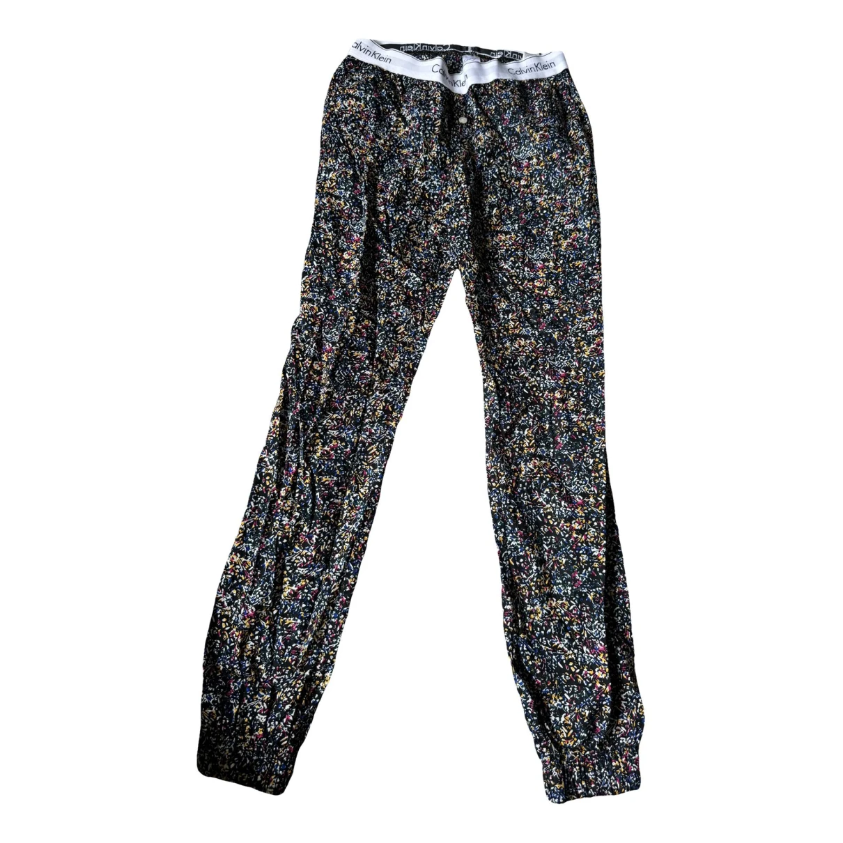 Pre-owned Calvin Klein Trousers In Multicolour
