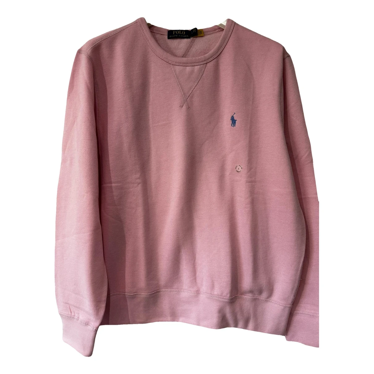 Pre-owned Polo Ralph Lauren Sweatshirt In Pink