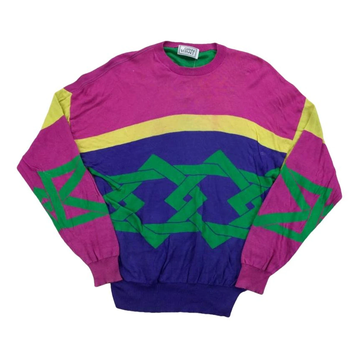 Pre-owned Versace Sweatshirt In Multicolour