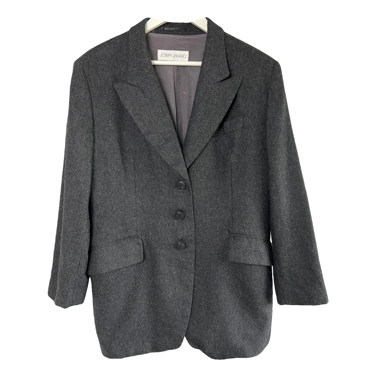 Pre-owned Joseph Cashmere Jacket In Anthracite