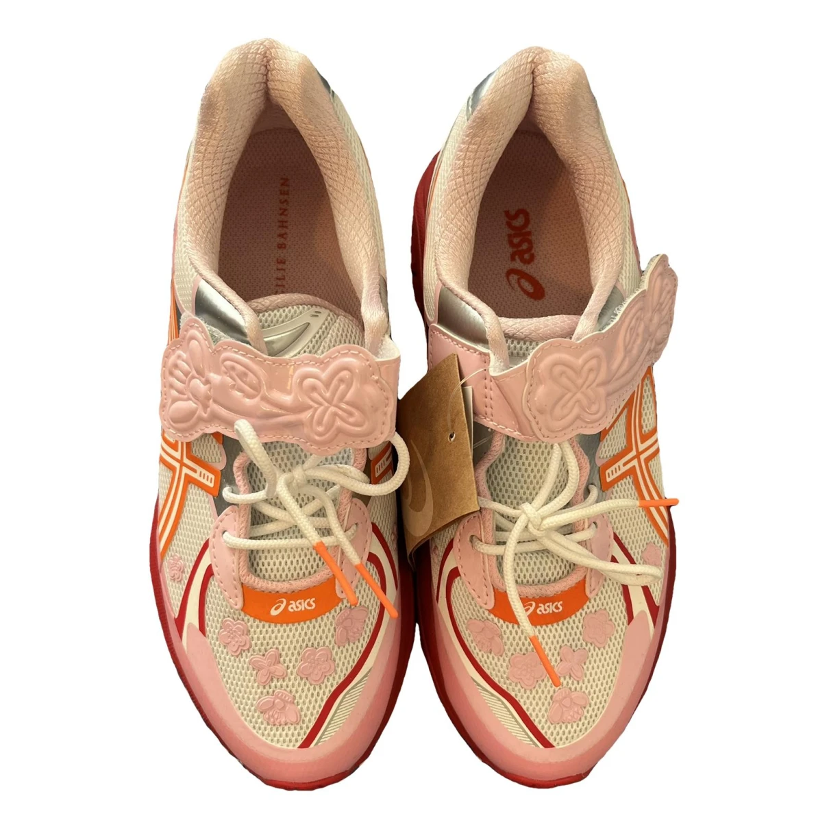 Pre-owned Cecilie Bahnsen Leather Trainers In Pink