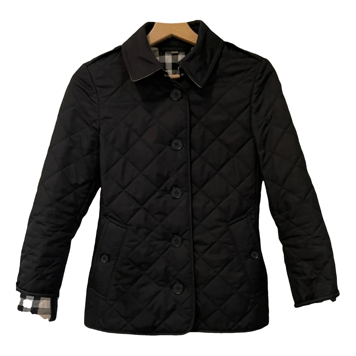 Pre-owned Burberry Short Vest In Black